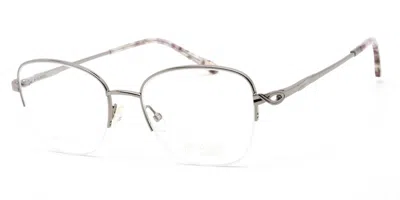 Emozioni Em 4409 Women's Glasses, Silver, Size 52