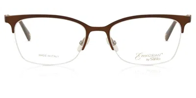 Emozioni Em 4412 Women's Glasses, Brown, Size 52