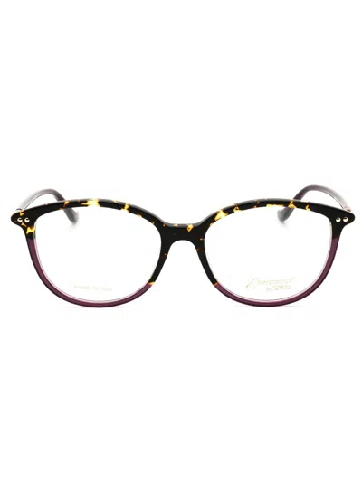Emozioni Em 8505 Eyeglasses In Havana Violet/clear Demo Lens