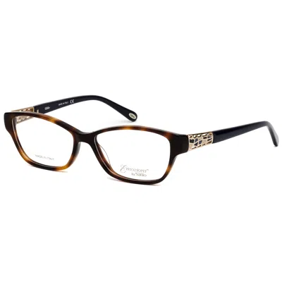 Emozioni Ladies Brown Square Eyeglass Frames Em40530sx70054 In ["brown"]