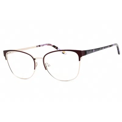 Emozioni Ladies Purple Rectangular Eyeglass Frames Em4414