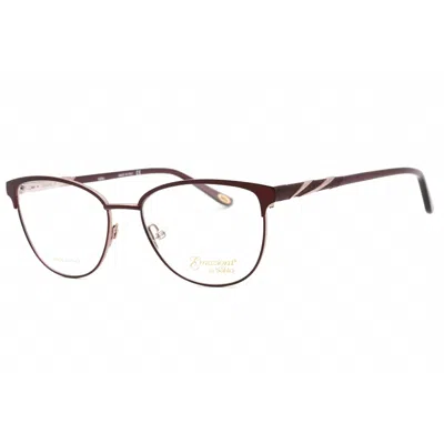 Emozioni Ladies Purple Round Eyeglass Frames Em4399