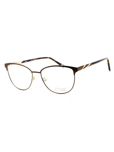 Emozioni Metal Round Women's Eyeglasses - Style Em 4399 In Black