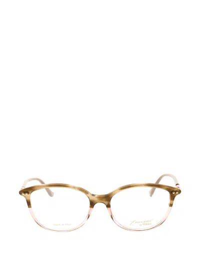 Emozioni Oval-frame Glasses In Green