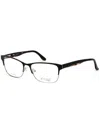 Emozioni Sleek Rectangular Eyeglasses In Transparent