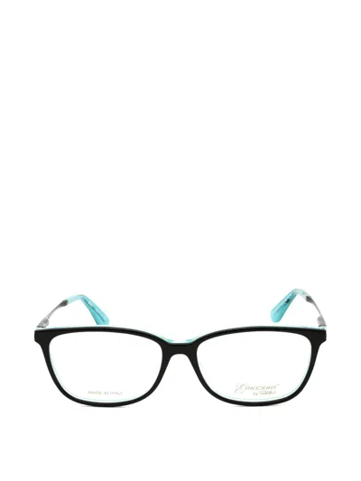 Emozioni Square-frame Glasses In Black