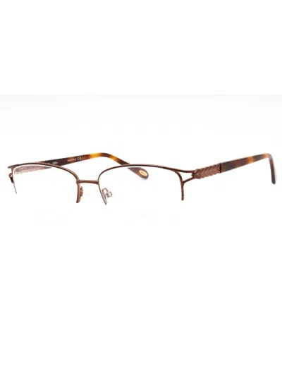 Emozioni Stainless Steel Oval Eyeglasses For Women In Gold