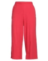 Empathie Woman Pants Red Size Xs Cotton In Red