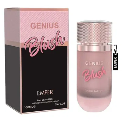 Emper Ladies Genius Blush Edp Spray 3.4 oz Fragrances 6291108523537