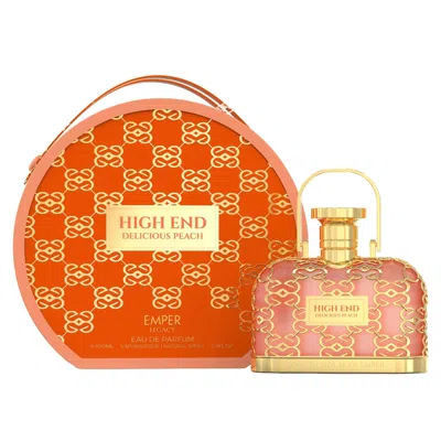 Emper Ladies High End Delicious Peach Edp Spray 3.4 oz Fragrances 6294021907460 In Transparent
