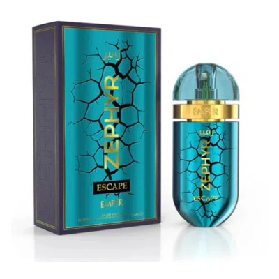 Emper Unisex Zephyr Escape Edp Spray 3.4 oz Fragrances 6294021903103
