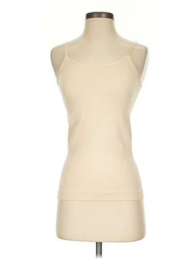 Pre-owned Empetua Sleeveless Top Ivory Halter Neckline Tops In White