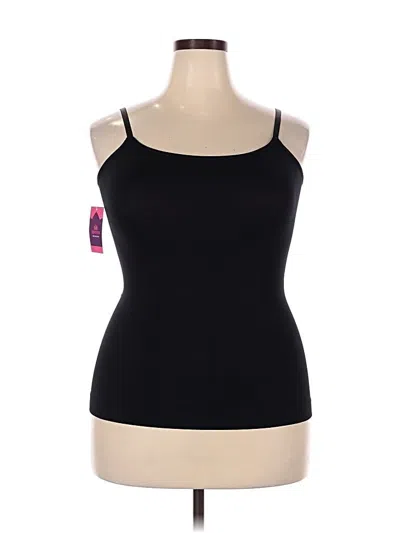 Pre-owned Empetua Tank Top Black Strapless Neckline Tops