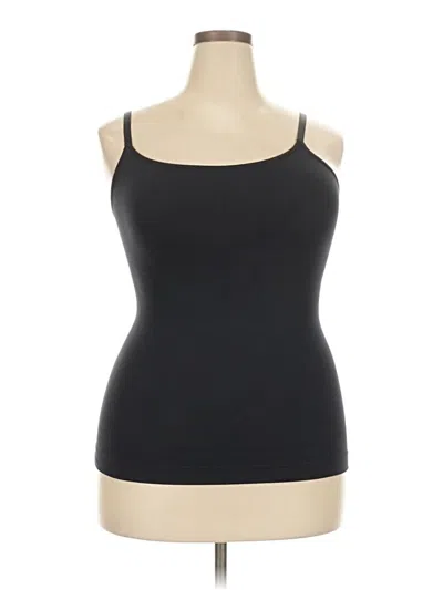 Pre-owned Empetua Tank Top Black Strapless Neckline Tops