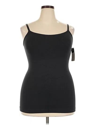 Pre-owned Empetua Tank Top Black Strapless Neckline Tops