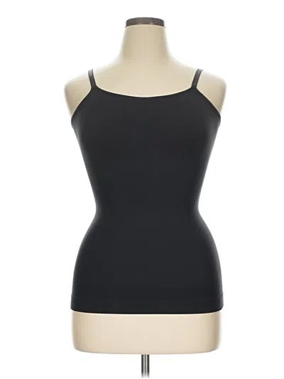 Pre-owned Empetua Tank Top Black Strapless Neckline Tops