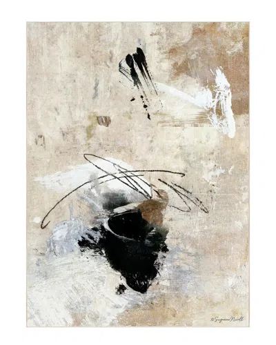 Empire Art Direct Abstract 45 Washable Abstract Art Area Rug In Neutral