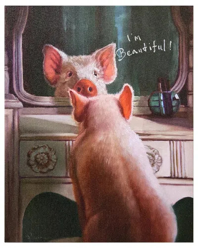 EMPIRE ART DIRECT EMPIRE ART DIRECT AFFIRMATION III GRAPHIC ART PRINT ON WRAPPED CANVAS WALL ART