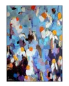 Empire Art Direct Always On My Mind Washable Colorful Abstract Art Area Rug In Multi