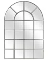 Empire Art Direct Arch Window Pane Mirror | Wall Floor Mirror
