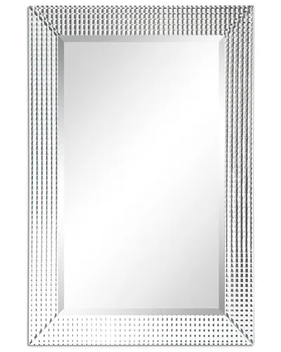Empire Art Direct Bling Beveled Glass Rectangle Wall Mirror
