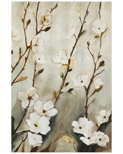 Empire Art Direct Blossoming Tranquility Floral Wrapped Canvas Wall Art In Multi