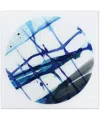 Empire Art Direct Blue Stripes 2 Wall Art