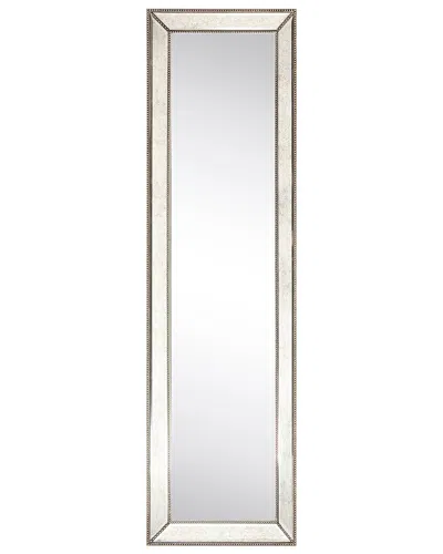 Empire Art Direct Solid Wood Frame Covered With Beveled Antique Mirror In Champagne