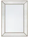 Empire Art Direct Champagne Bead Beveled Rectangle Wall Mirror