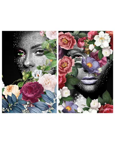 Empire Art Direct Earth Goddess Frameless Free Floating Tempered Glass Panel Graphic Wall Art Set Of