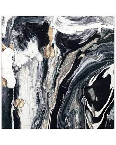 Empire Art Direct Ebony & Ivory A Wall Art In Black,gray,gold