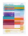 Empire Art Direct Ephemeral Linear Washable Colorful Lines Art Area Rug In Multi