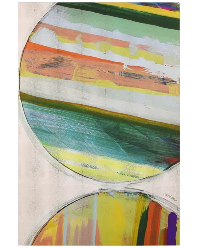 Empire Art Direct Ethereal Spheres Abstract Wrapped Canvas Wall Art In Multi