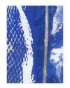Empire Art Direct Fisherman's Wharf I Washable Blue Art Area Rug In Blue