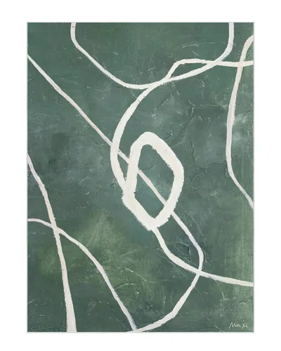 EMPIRE ART DIRECT EMPIRE ART DIRECT GREEN GRAFICA WASHABLE ABSTRACT ART AREA RUG