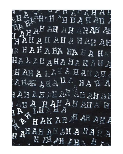 EMPIRE ART DIRECT EMPIRE ART DIRECT HAHA II HAND WASHABLE ART AREA RUG