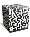 Empire Art Direct Intertwined I Side Table In Yellow