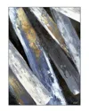 Empire Art Direct Intricate Mikado Washable Abstract Art Area Rug In Blue