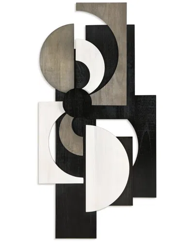 Empire Art Direct Luminous Dusk Handmade Dimensional Solid Wood Abstract Wall Art In Multi
