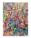 Empire Art Direct Meditations No. I Washable Colorful Abstract Art Area Rug In Multi