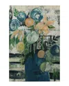 Empire Art Direct Modern Floral Stripe Wall Art