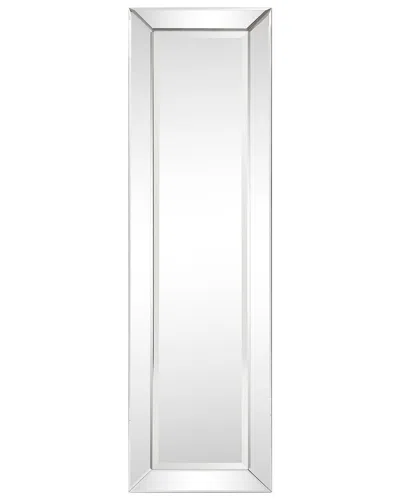 EMPIRE ART DIRECT EMPIRE ART DIRECT MODERNO BEVELED RECTANGLE CHEVAL MIRROR FULL LENGTH MIRROR LEANER