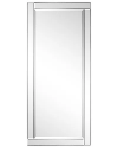 Empire Art Direct Moderno Beveled Rectangle Wall Mirror, 54" X 24" X 1.18" In Clear