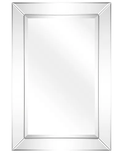 Empire Art Direct Solid Wood Frame Covered With Beveled Clear Mirror Panels