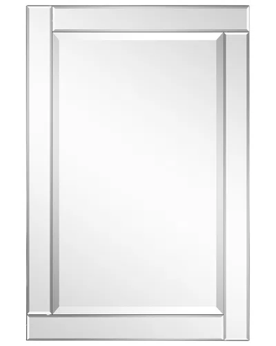 EMPIRE ART DIRECT EMPIRE ART DIRECT MODERNO BEVELED RECTANGLE WALL MIRROR