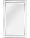 Empire Art Direct Moderno Squared Corner Beveled Rectangle Wall Mirror, 40" X 30" X 1.18"