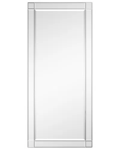 EMPIRE ART DIRECT EMPIRE ART DIRECT MODERNO SQUARED CORNER BEVELED RECTANGLE WALL MIRROR