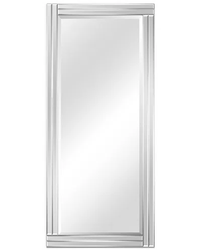 EMPIRE ART DIRECT EMPIRE ART DIRECT MODERNO STEPPED BEVELED RECTANGLE WALL MIRROR