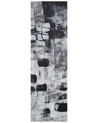 Empire Art Direct Monochrome Abstract Panel I Wrapped Canvas Wall Art In Multi