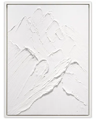 Empire Art Direct Mountain Majesty Heavily Textured Hand-painted Framed Canvas Wall Art